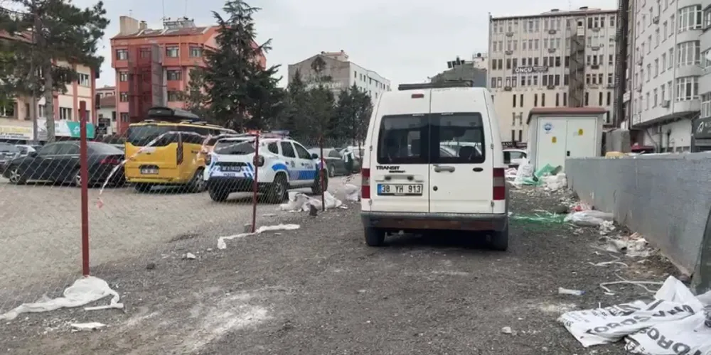 Kayseri’de silahlı kavga: 2 yaralı
