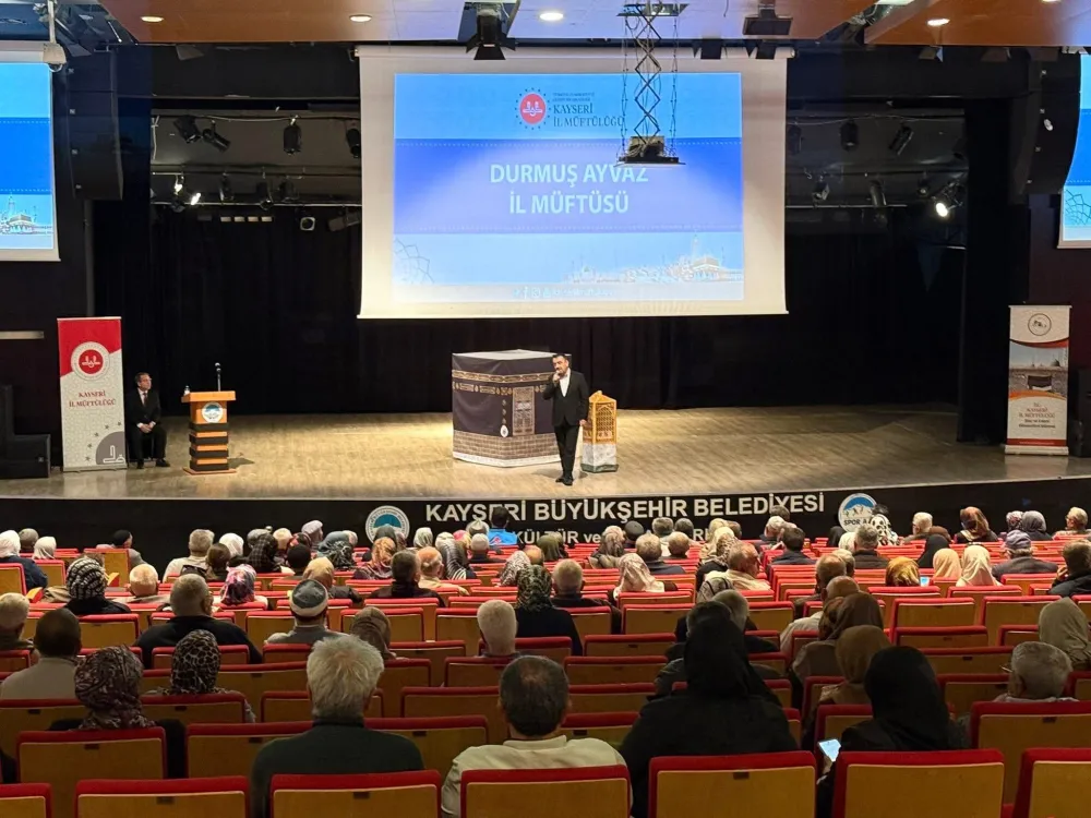 Kayseri’de hacı adaylarına seminer