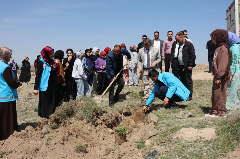 İncesu’da fidanlar toprakla buluştu