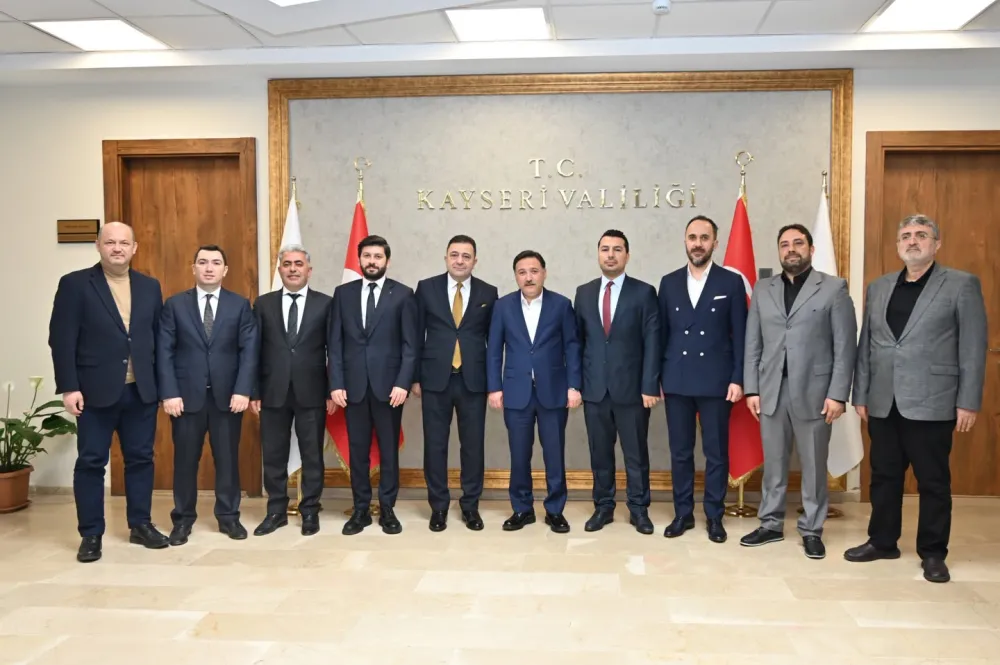 Kayseri OSB Başkanı Yalçın’dan Vali Çiçek’e ziyaret