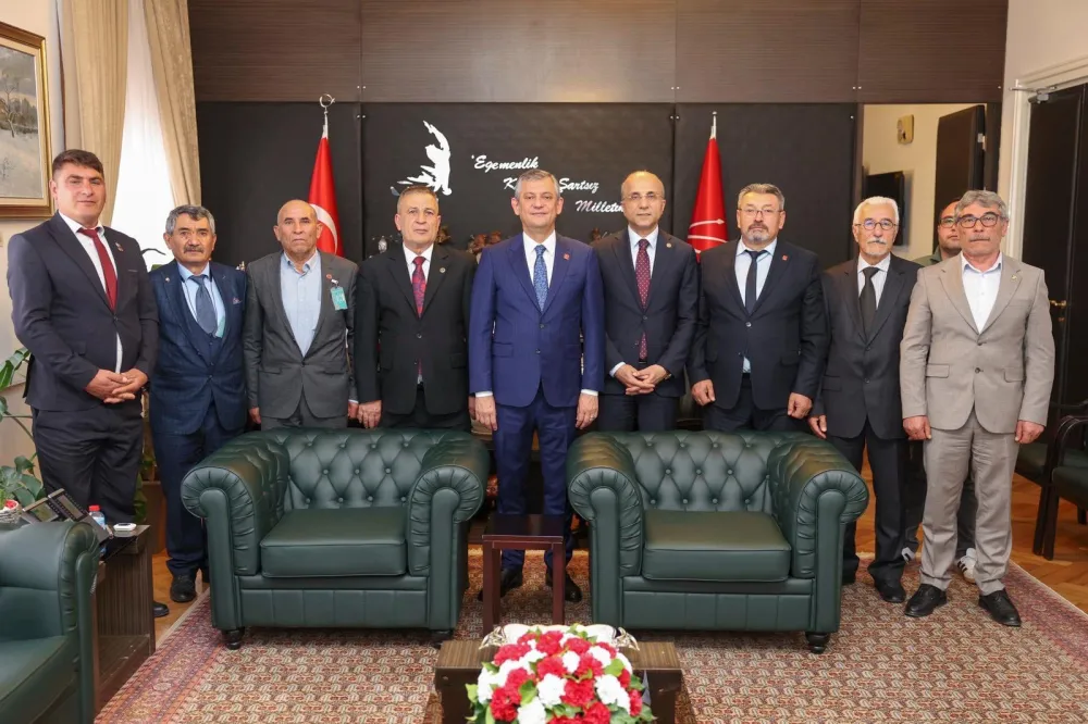 CHP Akkışla teşkilatından Özgür Özel’e ziyaret