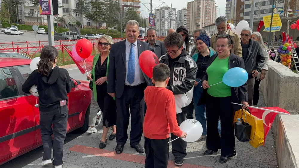 İYİ Parti Talas teşkilatından 23 Nisan kutlaması