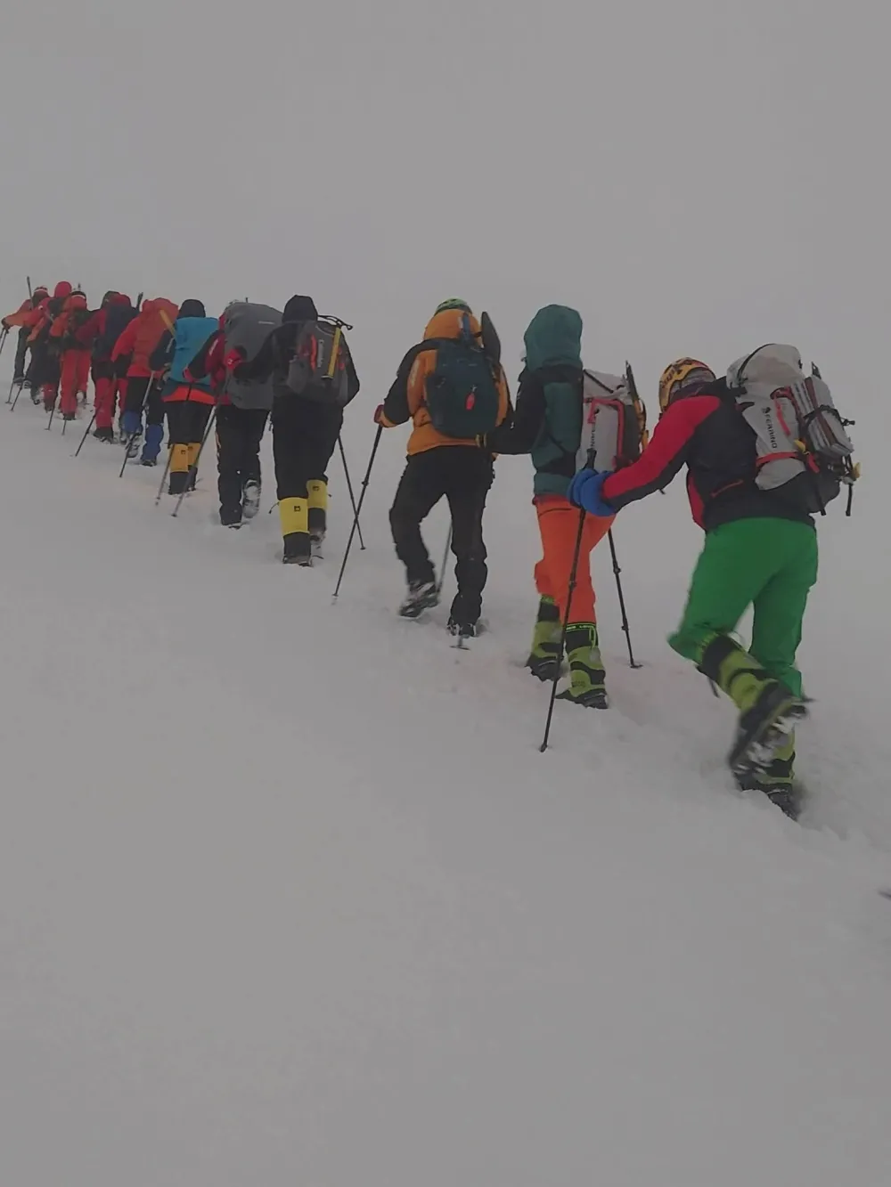 Erciyes’e 23 Nisan zirve tırmanışı