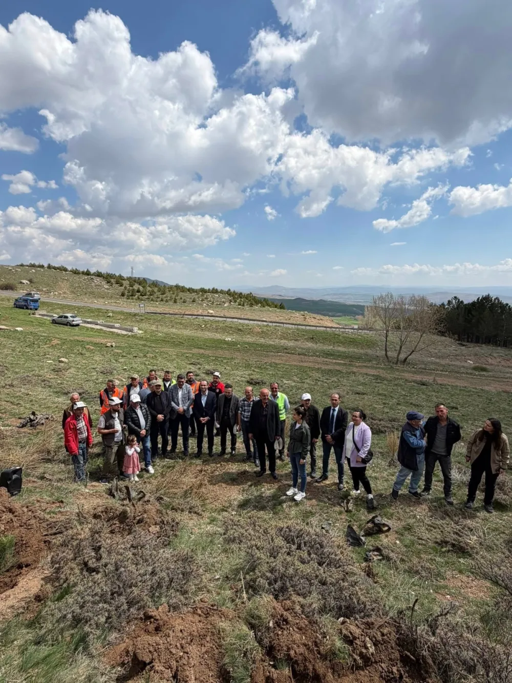 Özvatan’da Fidanlar Toprakla Buluştu