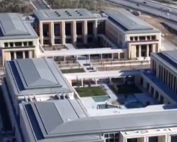 KKTC Cumhurbaşkanlığı binası tamamlandı: Açılışı Cumhurbaşkanı Erdoğan Gerçekleştirecek